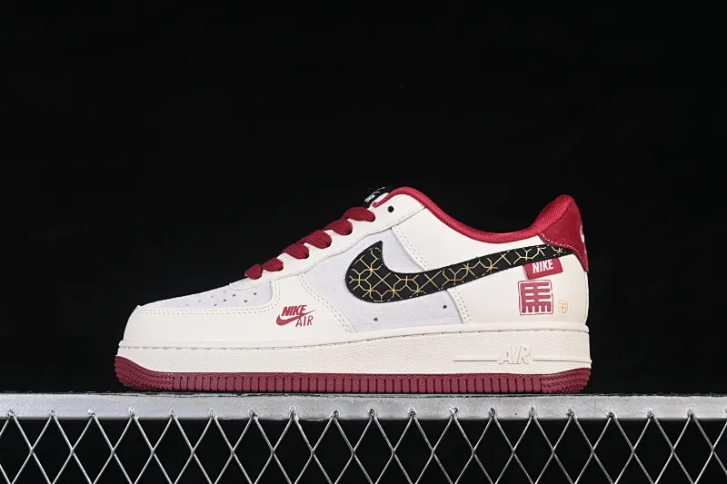 All Categories Nk Air Force 1 Air Force Series Nk Air Force 1 Low Air Force Low Nike Air Force 1'07 Low Year of the Horse Beige Red Air Force One Low Casual Shoes JP2026-150